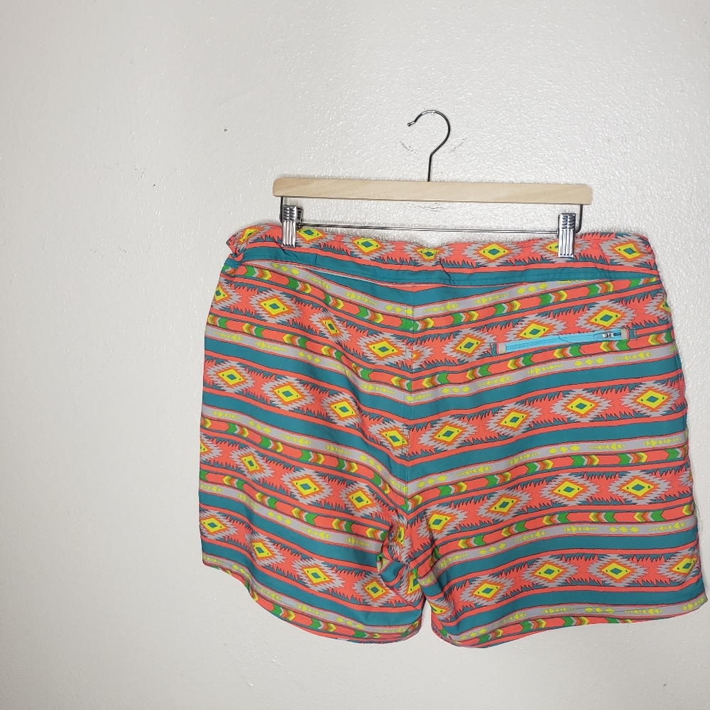 Chubbies Aztec Swim Trunks 7" - Picture 4 of 5